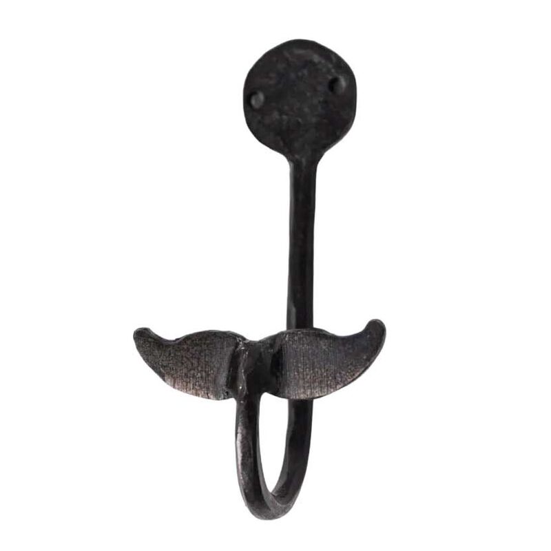 French Country Whale Tail Wall Hook image number 0