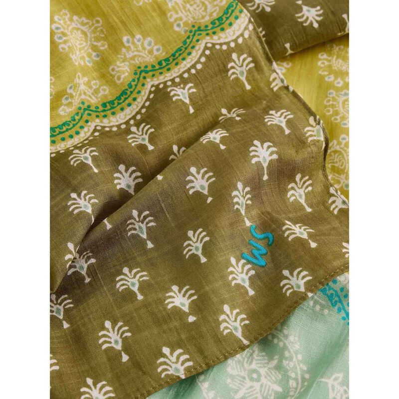 White Stuff Callie Printed Scarf image number 1