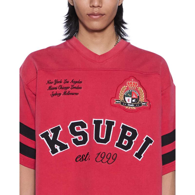 Ksubi Duke SS Jersey Crimson image number 2