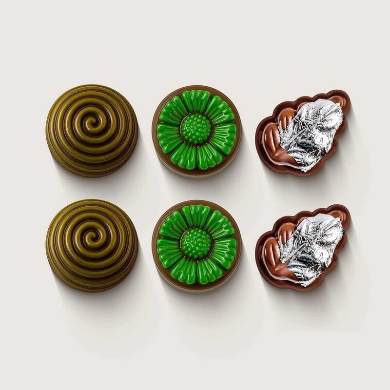 Chocolate Brown Flavours of New Zealand Boxed Chocolates 6-Piece image number 1