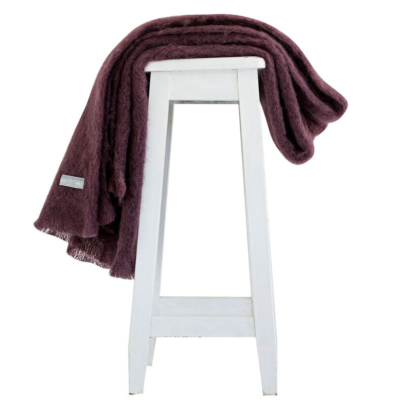 Masterweave Windermere Mohair Throw 130/185 fringed image number 13