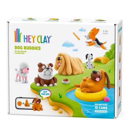 Hey Clay Dog Buddies 15 Cans