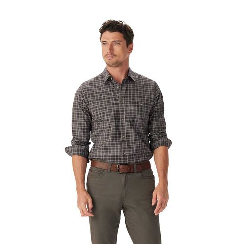 R.M. Williams Warrah Poplin Check Shirt