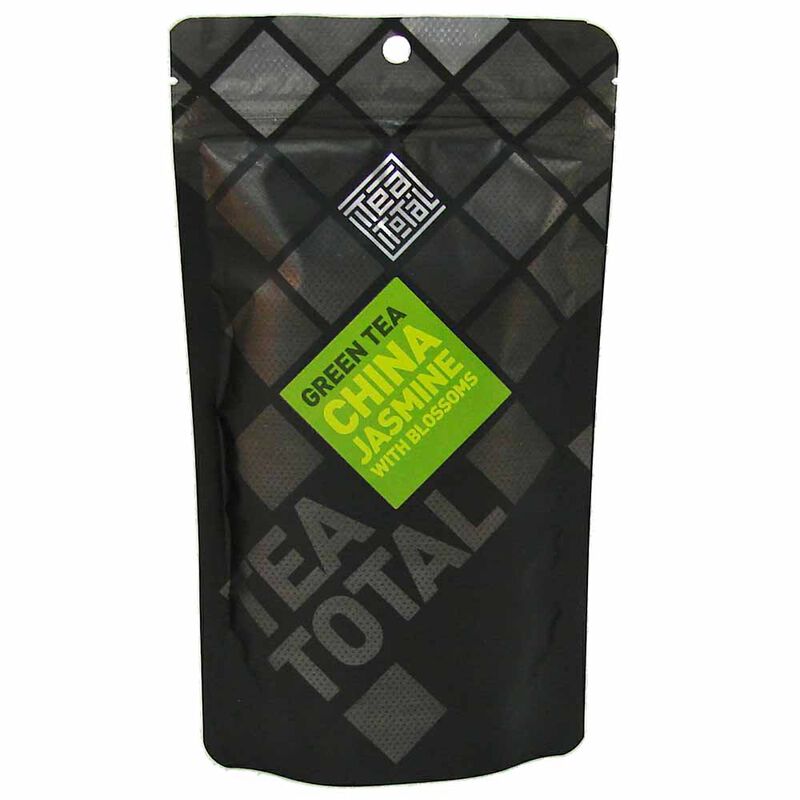Tea Total China Jasmine with Blossoms Green Tea Pouch 100g image number 0