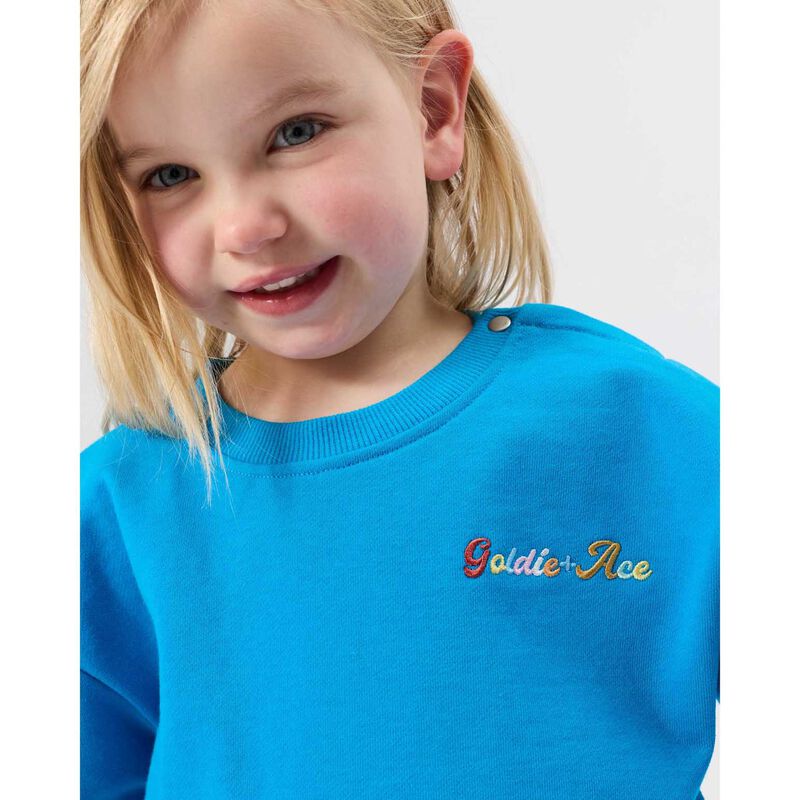 Goldie + Ace Ellis Terry Sweater 3-5Y image number 2