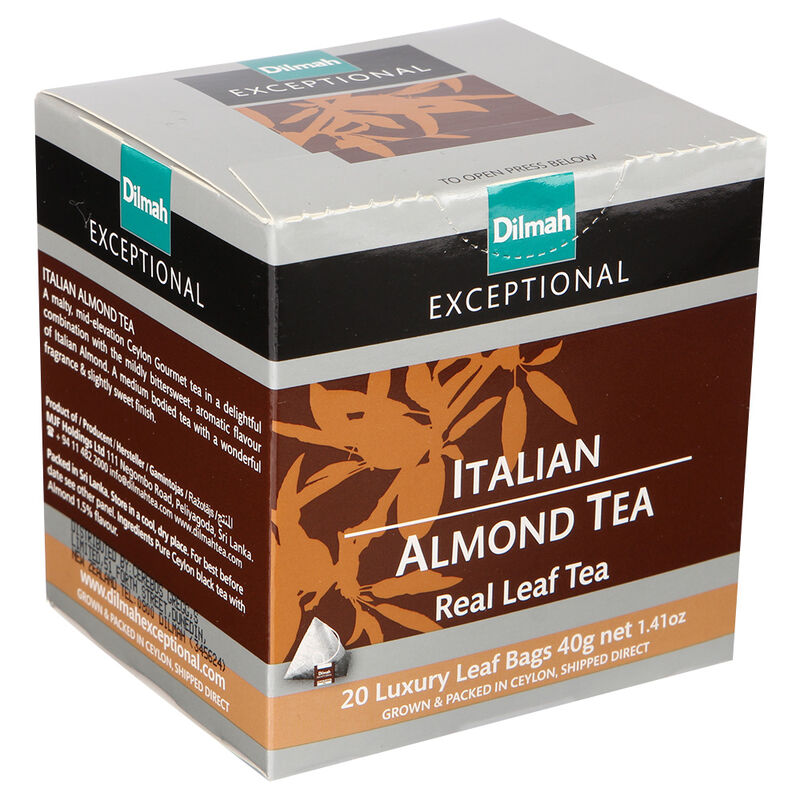 Dilmah Exceptional Italian Almond 20 Teabags image number 0