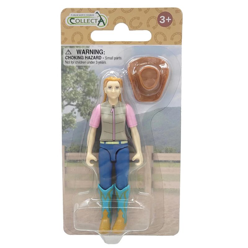 CollectA Lady Hobby Rider with Cowgirl Hat image number 0