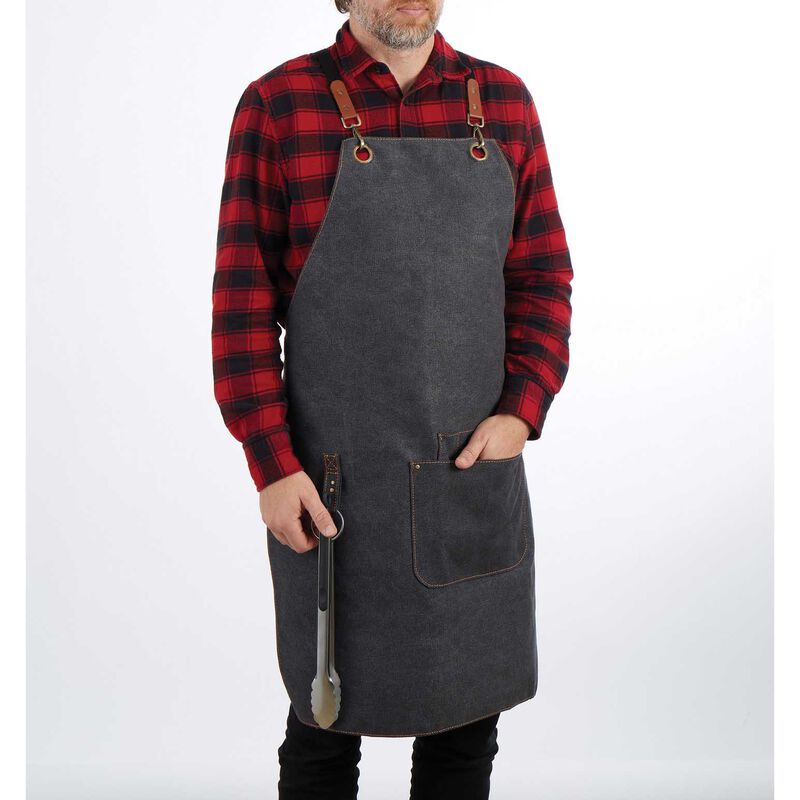 Maverick Deluxe Canvas Bbq Apron image number 3