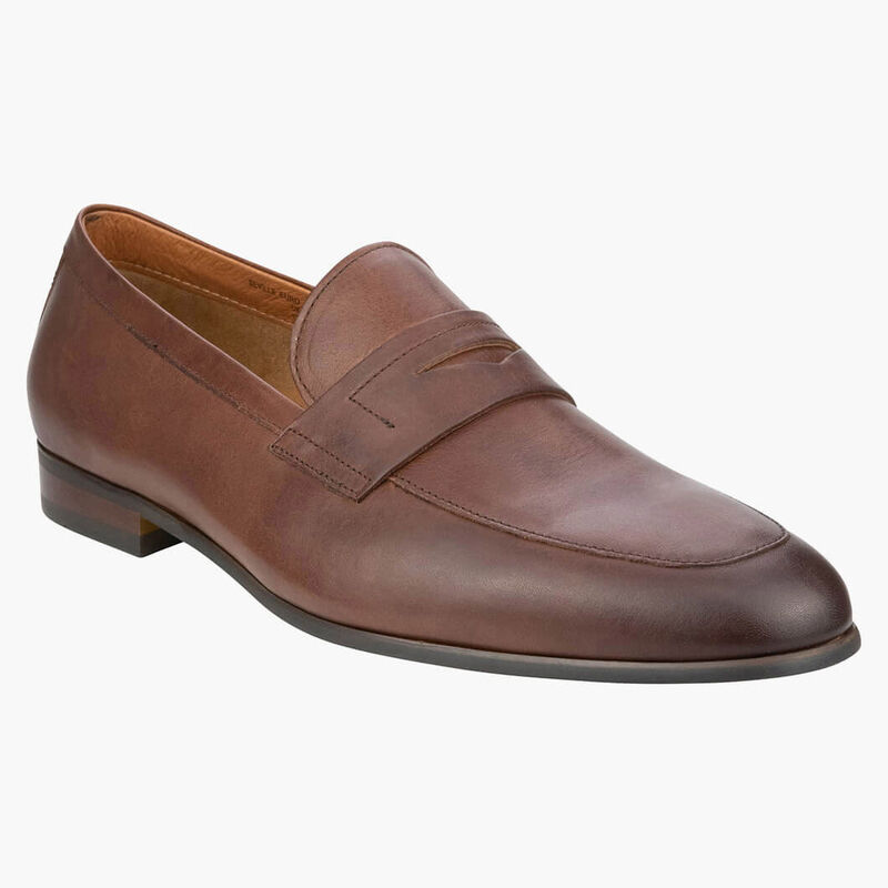 Florsheim Seville Moc Toe Penny Slip On image number 1