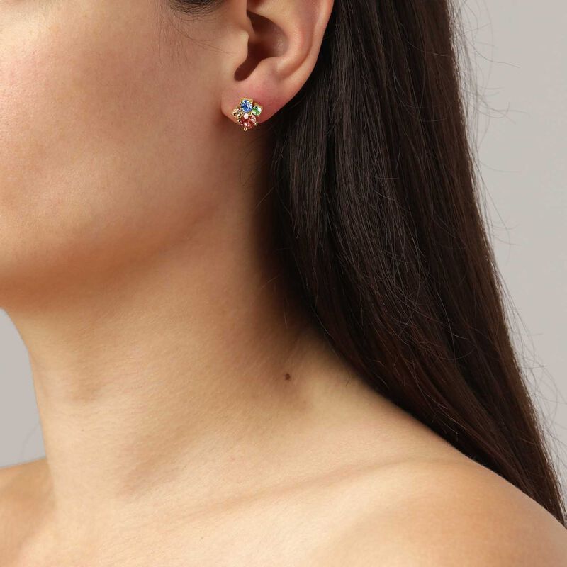 Dyrberg Kern Billis Sg Pastel Multi  Earring image number 1