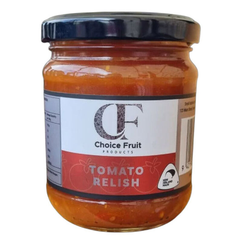 Choice Fruit Products Tomato Relish 210g image number 0