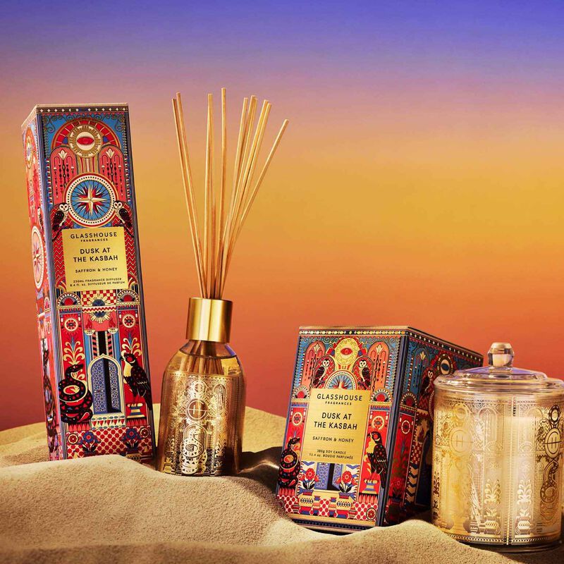 Glasshouse Fragrances Dusk At Kasbah Diffuser 250ml image number 1
