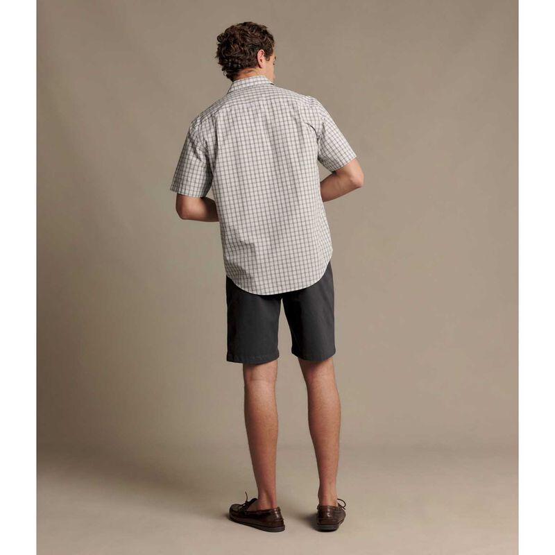 R.M. Williams Winton Poplin Check Ss Shirt image number 1