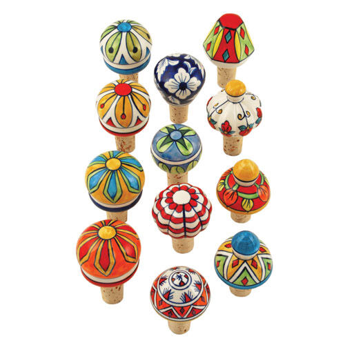 Twine Country Cottage&trade; Assorted Ceramic Stoppers