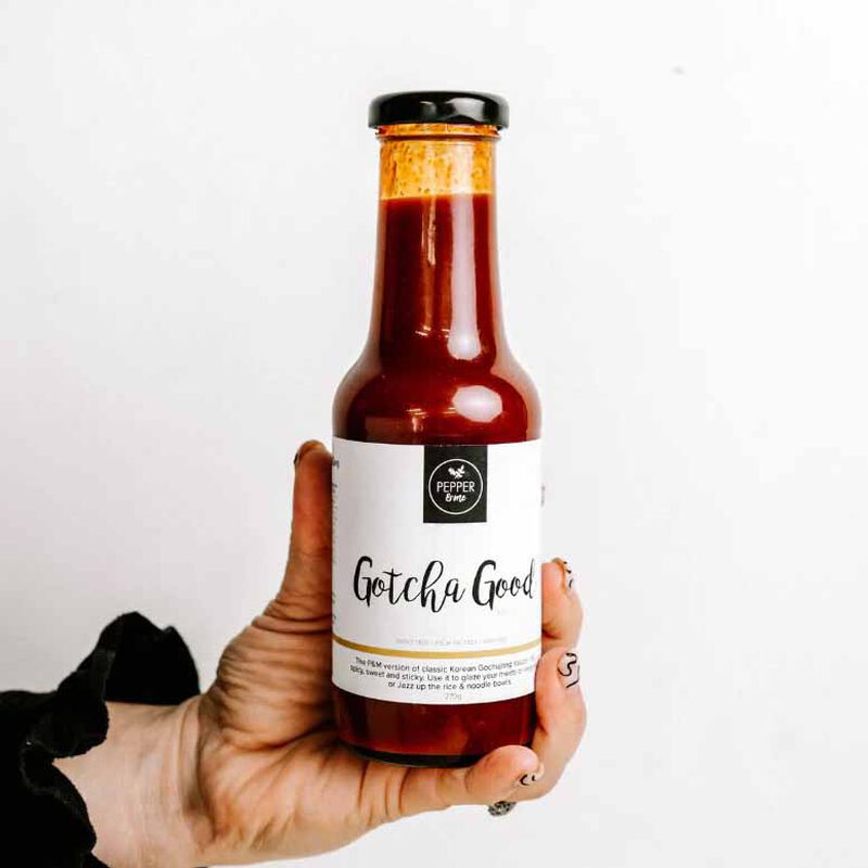 Pepper & Me Gotcha Good Korean Gochujang Sauce 300ml image number 1
