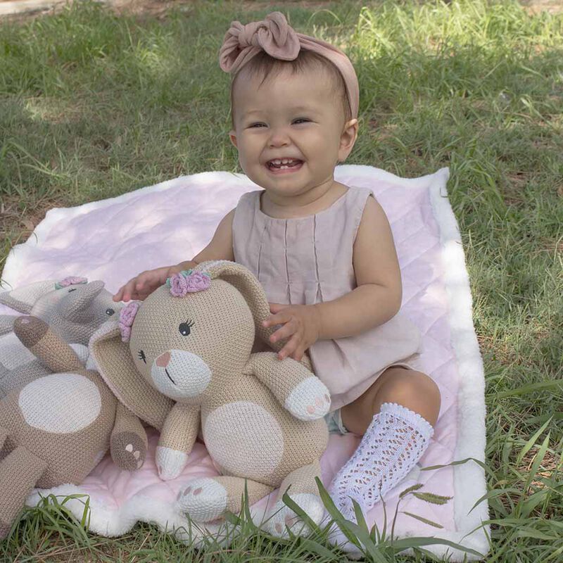 Living Textiles Whimsical Softie Toy - Amelia the Bunny image number 3