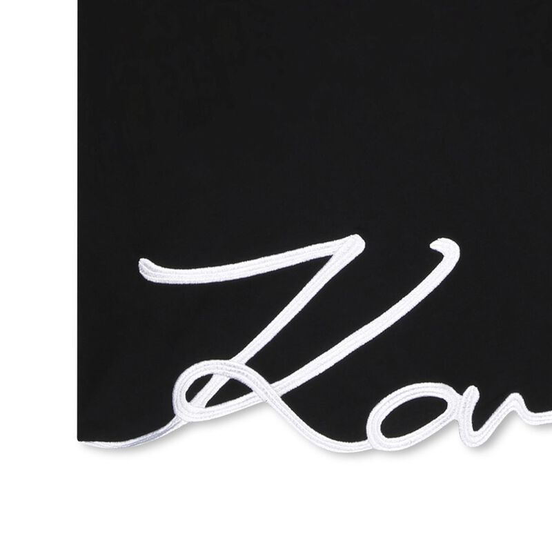 Karl Lagerfeld Signature Logo T-Shirt 10Y - 16Y image number 2
