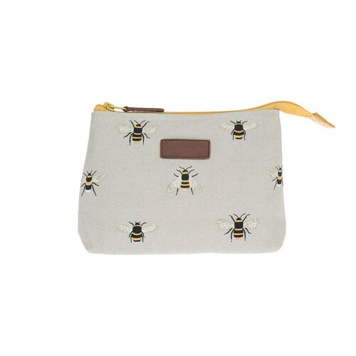 Sophie Allport Makeup Bag Canvas Small - Bees