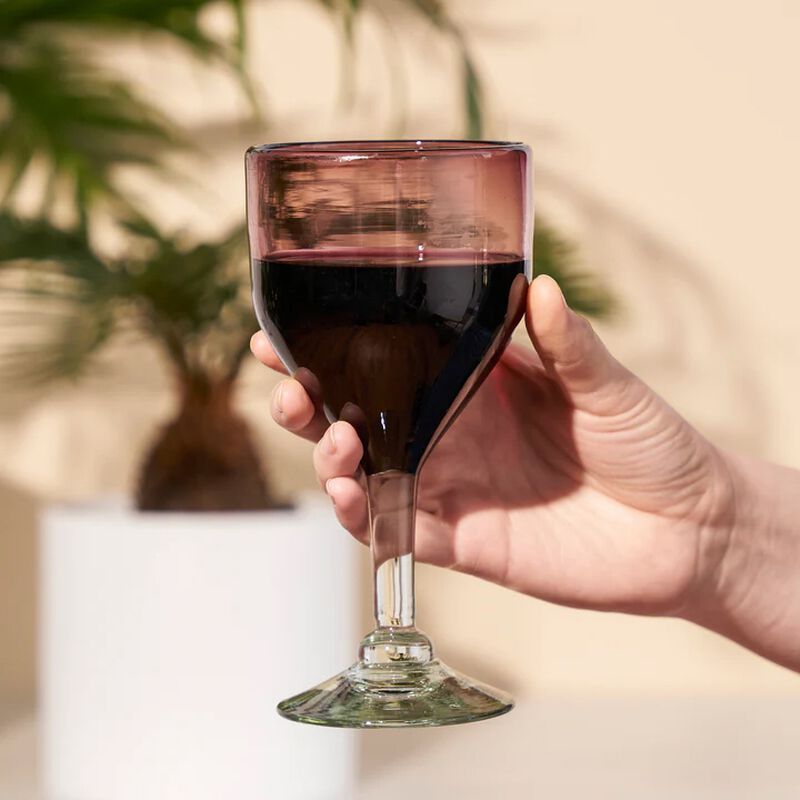 Rosado Stemmed Wine Glass Set By Twine Living image number 1