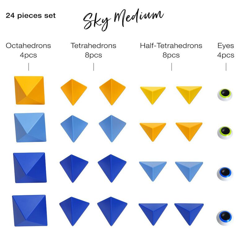 Trido Sky - Medium 24Pcs image number 1