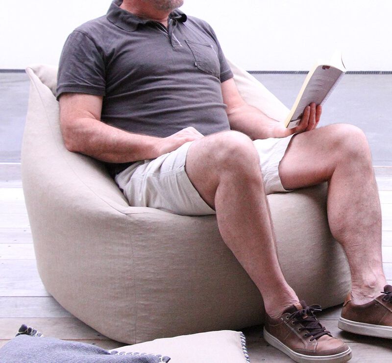 MM Linen Kalo Outdoor Bean Chair image number 8