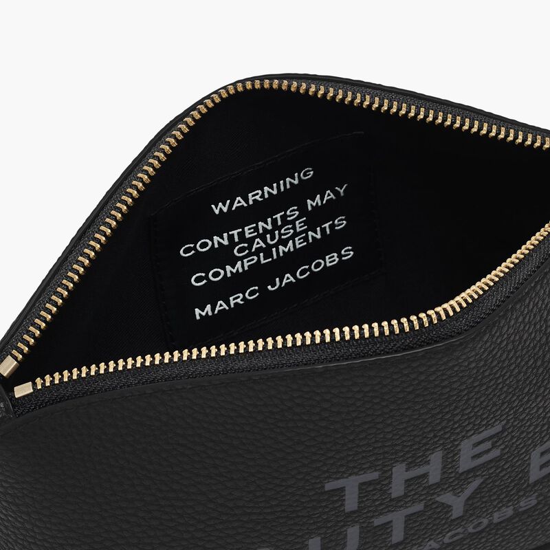MARC JACOBS The Leather Beauty Bag image number 2