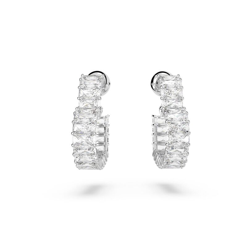 Swarovski Matrix Hoop Earrings image number 1