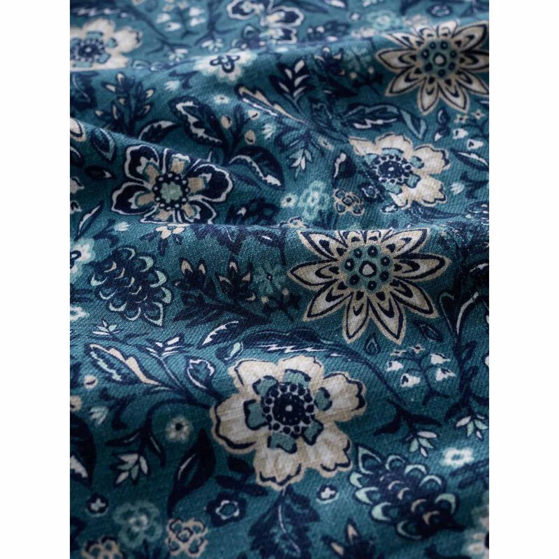 Seasalt Cornwall Loganberry Tunic Rustic Floral Starling image number 2