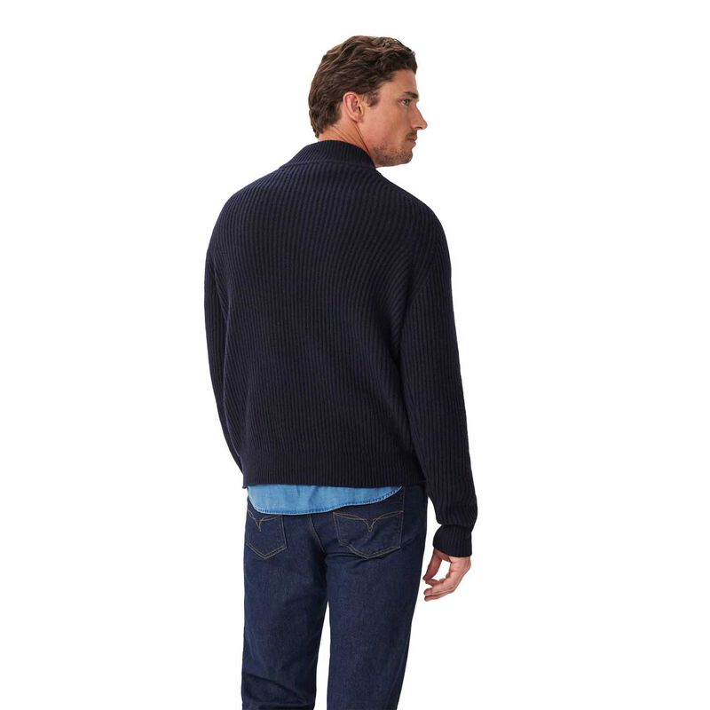 R.M. Williams Higgins Merino 1/4 Zip Knit image number 1