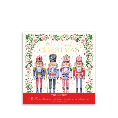 Image Gallery Nutcracker Christmas Card Lux Wallet of 10