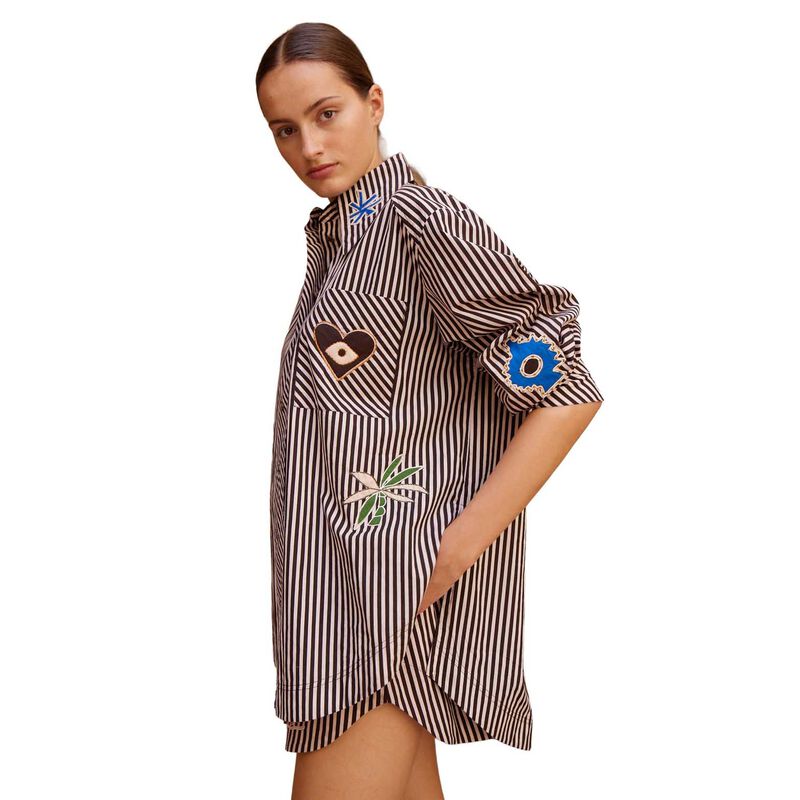 ALÉMAIS Sirocco Embroidered Shirt image number 0