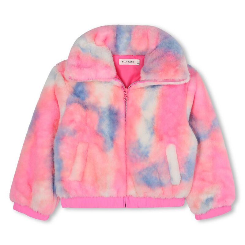 Billieblush Fluffy Fleece Coat 3Y-6Y image number 0