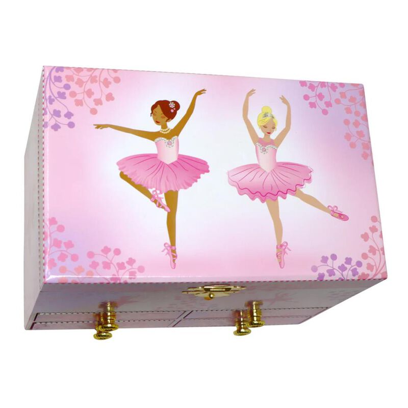 Pink Poppy Ballerina Boutique Medium Musical Jewellery Box image number 3