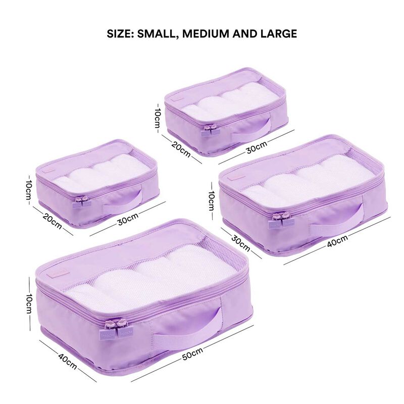 Lapoche Luggage Organiser - 4 Pack image number 1