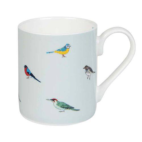 Sophie Allport Mug Standard Garden Birds (Coloured)