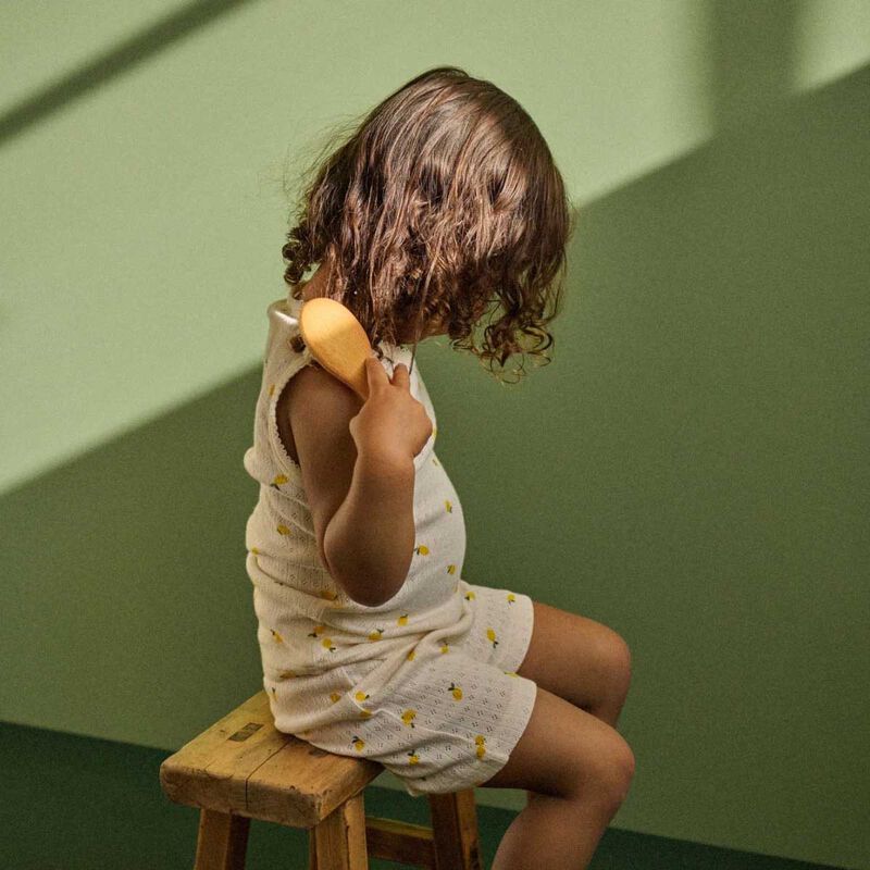 Nature Baby Wooden Hair Brush - Medium image number 2