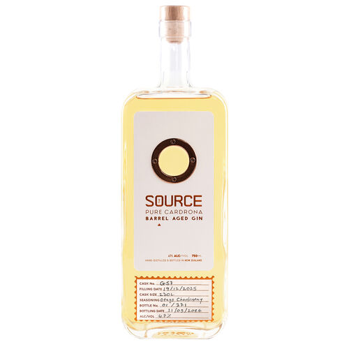 The Source Chardonnay Barrel Aged Gin 750ml