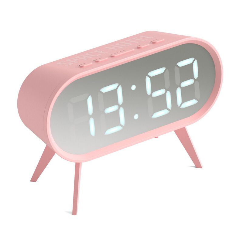 Newgate Space Hotel Cyborg Led Alarm Clock image number 1