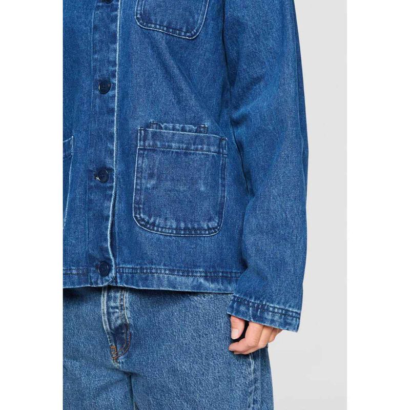 Seasalt Cornwall Reading Rocks Jacket Ii Mid Wash High Twist image number 2