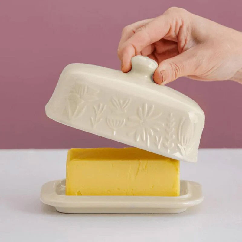 Mason Cash In The Meadow Butter Dish image number 1