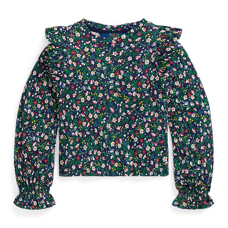 Ralph Lauren Payden Floral Top 3-6X image number 0