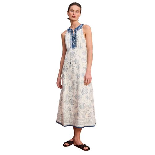 AL&Eacute;MAIS Lucky Lace Up Midi Dress