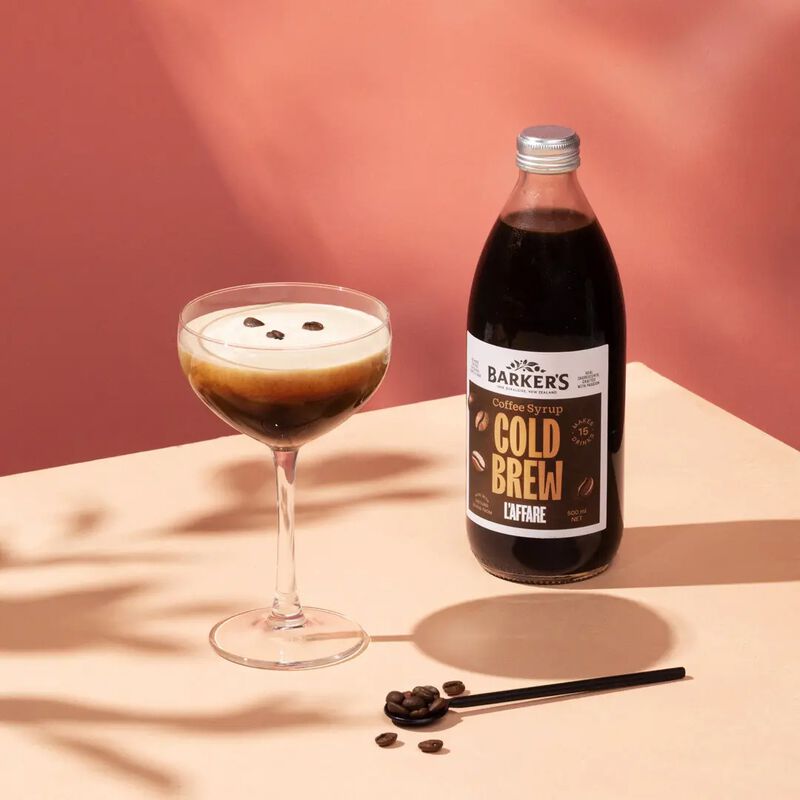 Barker's Cold Brew Coffee Syrup 500ml image number 1