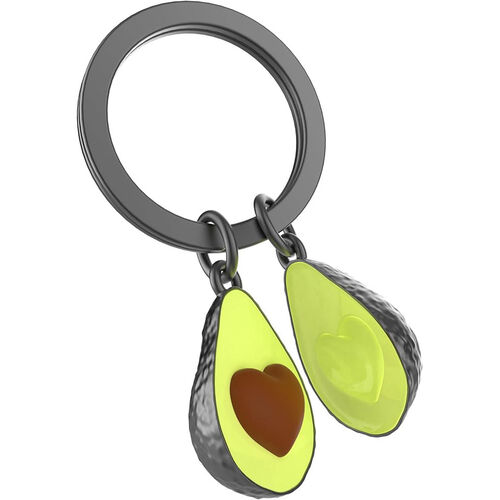 Metalmorphose Avocado Keychain