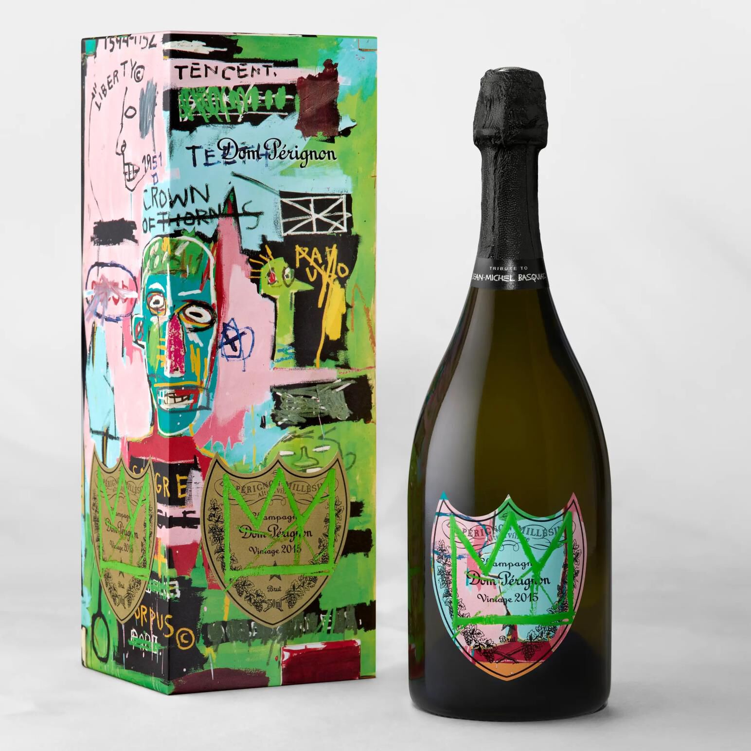 Dom Pérignon x Jean-Michel Basquiat 2015 Gift Box 750ml - Sold