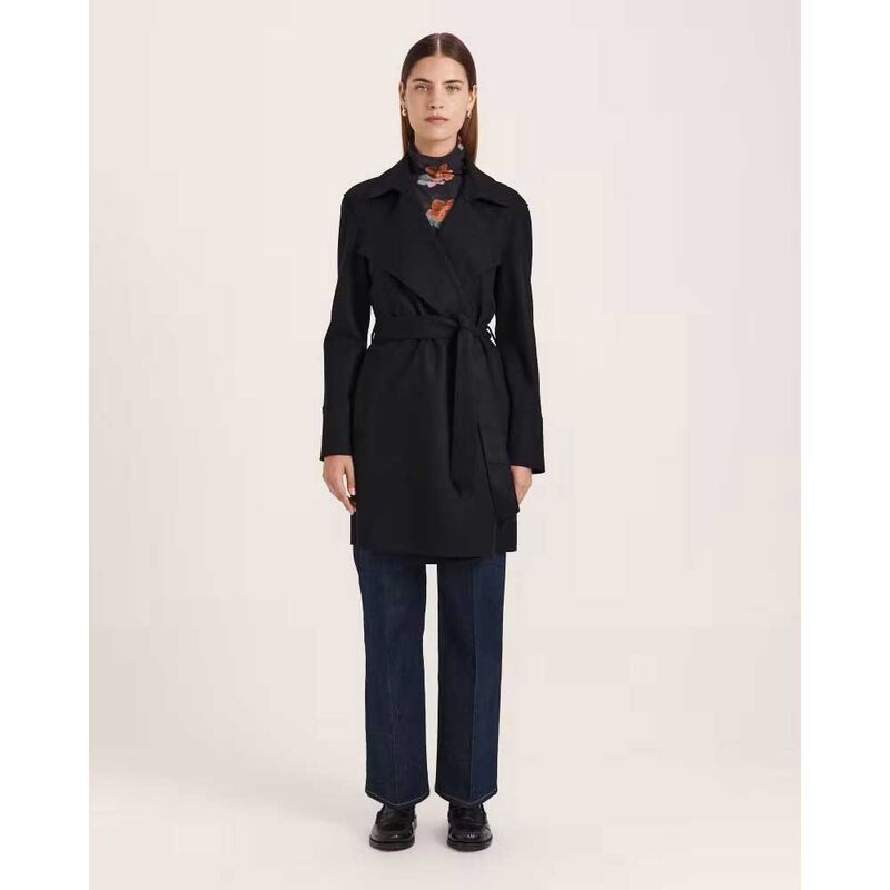 SABA Karla Wool Short Trench image number 3