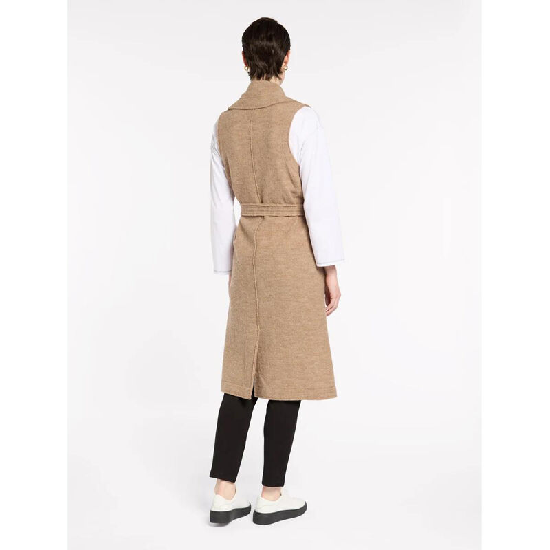 Marco Polo Boiled Wool Wrap Vest image number 1