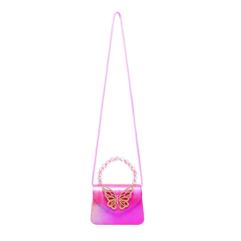 Pink Poppy Fairy Butterfly Friends Handbag image number 3
