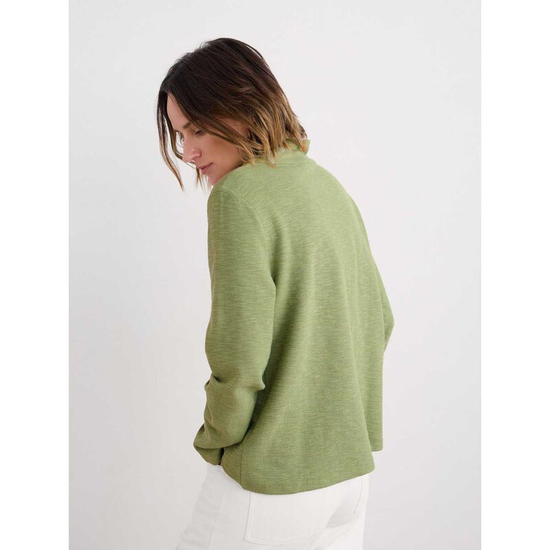 Seasalt Cornwall Last Boat Sweatshirt Moss image number 1