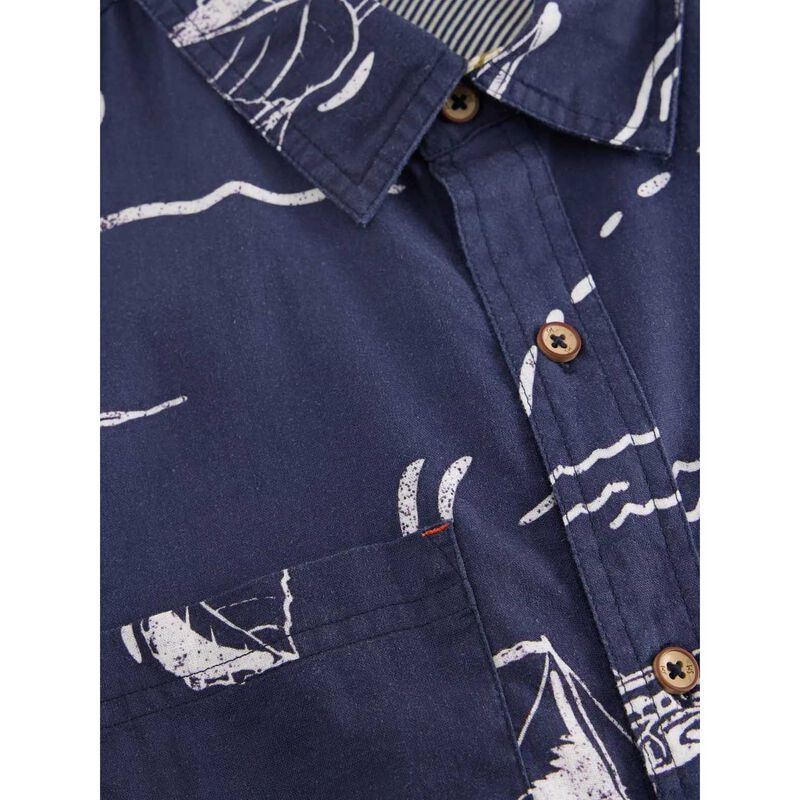 White Stuff Finsbury Map Printed Shirt image number 2